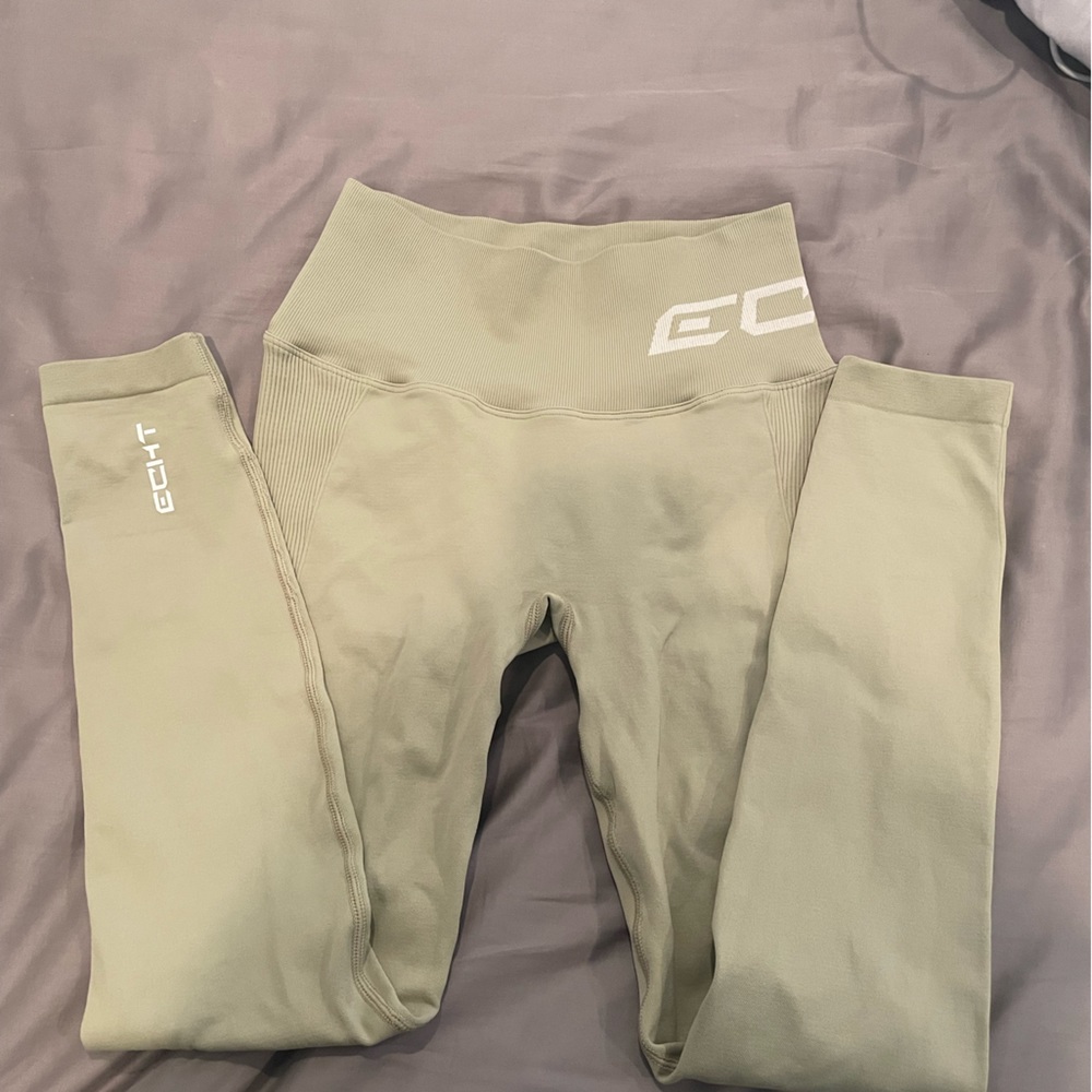 Olive green leggings